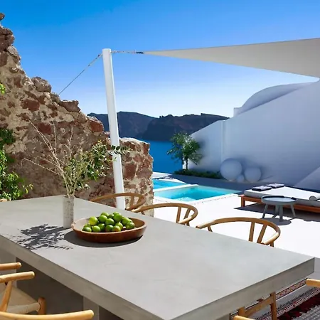 Holiday home Elegant Santorini House-Caldera View-Outdoor Hot Tub -Private Pool *